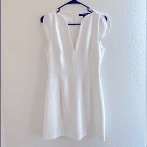 French Connection White Mini Dress Size 6